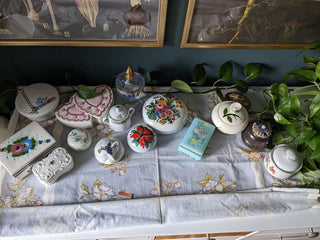 Trinket & Stash Jars -  -  -  -  -  - the Artful Accumulator's Vintage Boutique