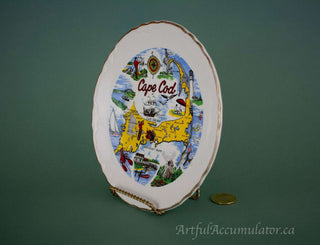 Cape Cod Decorative Plate, Massachussets -  - #tag1# - #tag2# - #tag3# - #tag4# - the Artful Accumulator's Vintage Boutique