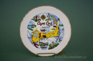 Cape Cod Decorative Plate, Massachussets -  - #tag1# - #tag2# - #tag3# - #tag4# - the Artful Accumulator's Vintage Boutique