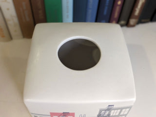 City Themed Tissue Box cover by Kate Spade -  - #tag1# - #tag2# - #tag3# - #tag4# - the Artful Accumulator's Vintage Boutique