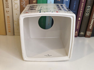 City Themed Tissue Box cover by Kate Spade -  - #tag1# - #tag2# - #tag3# - #tag4# - the Artful Accumulator's Vintage Boutique