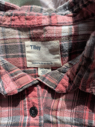 Heavy plaid shirt by Tilley - Artful Accumulator Boutique Vintage