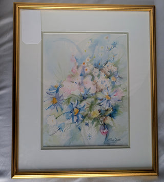 Artwork: Watercolor Flowers (vertical) original