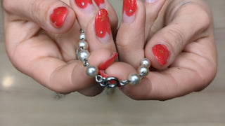 Pearl Necklace with Spacer Beads - Artful Accumulator Boutique Vintage
