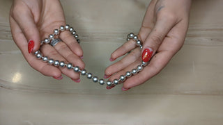 Pearl Necklace with Spacer Beads - Artful Accumulator Boutique Vintage