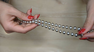 Pearl Necklace with Spacer Beads - Artful Accumulator Boutique Vintage