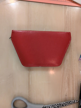Red leather manicure kit -  - #tag1# - #tag2# - #tag3# - #tag4# - the Artful Accumulator's Vintage Boutique