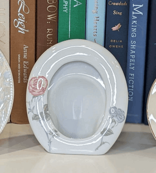 CHOICE of one: Round ceramic picture frames