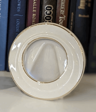 CHOICE of one: Round ceramic picture frames
