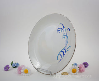 Set of Two, Sky Swirl, ironstone -  - #tag1# - #tag2# - #tag3# - #tag4# - the Artful Accumulator's Vintage Boutique