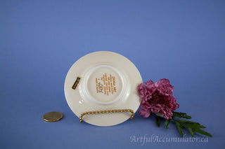 Small Hummingbird gilded plate by Chokin Art, Ring Dish -  - #tag1# - #tag2# - #tag3# - #tag4# - the Artful Accumulator's Vintage Boutique