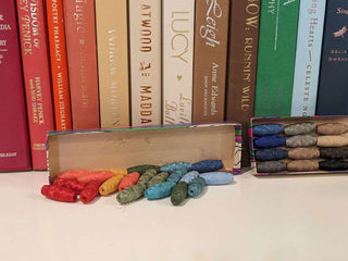 This set of silk thread spools make the most beautiful rainbow - Artful Accumulator Boutique Vintage