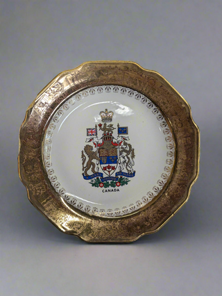 Canada coat of Arms decorative plate
