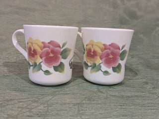 Corelle mugs, summer blush