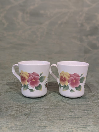 Corelle mugs, summer blush