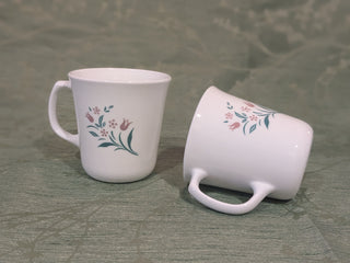 set of 2, Corelle mugs, Rosemarie
