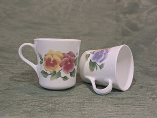 Corelle mugs, summer blush