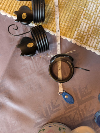 Black Cat Napkin Rings --- too cute!!