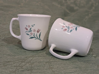 set of 2, Corelle mugs, Rosemarie