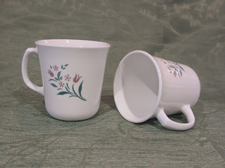 set of 2, Corelle mugs, Rosemarie