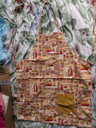*sold out* choice of vintage handmade cat aprons - so cute!