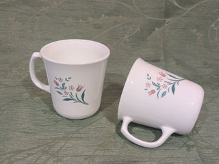 set of 2, Corelle mugs, Rosemarie