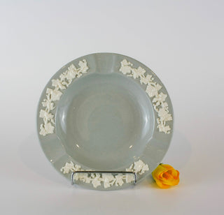 wedgewood, ash blue, white embossing -  - #tag1# - #tag2# - #tag3# - #tag4# - the Artful Accumulator's Vintage Boutique